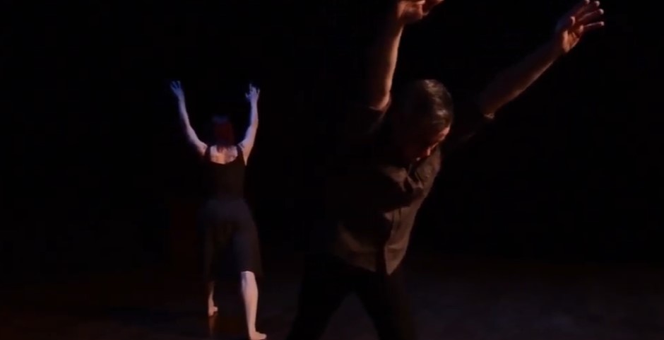 2 people dancing