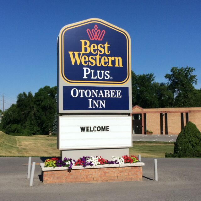 a best western sign