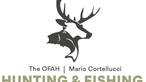 OFAH Logo of deer head and "Hunting & Fishing Heritage Centre"