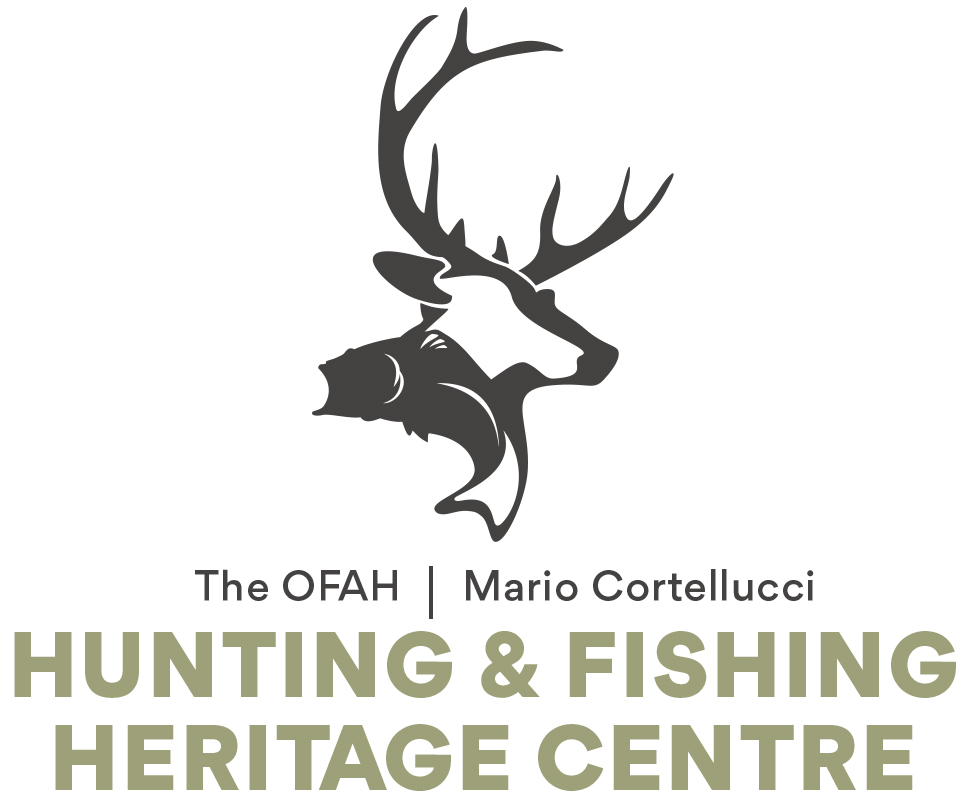 OFAH Logo of deer head and "Hunting & Fishing Heritage Centre"