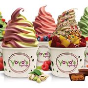 five frozen yogurt desserts