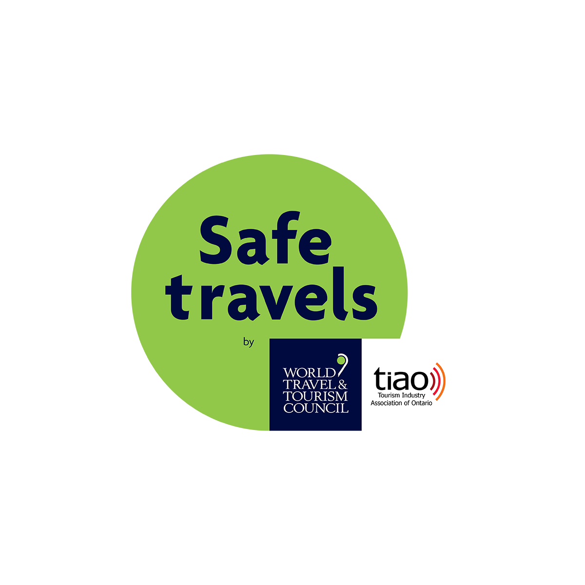 Safe Travels Stamp by the World Travel & Tourism Council and the Tourism Industry Association of Ontario