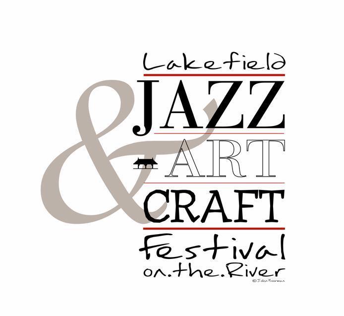 lakefield jazz, art & craft festival logo