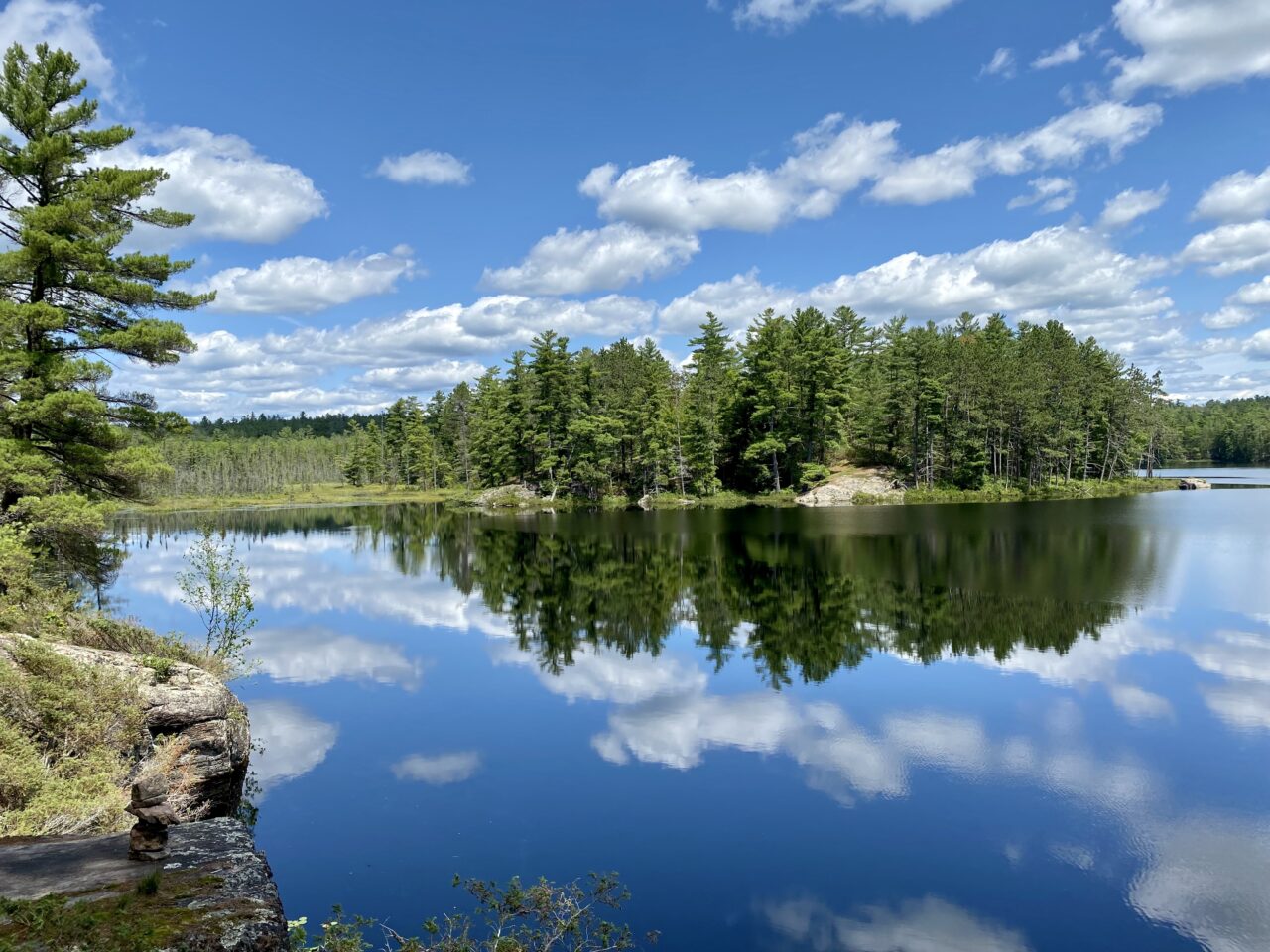 Picture of Kawartha Highlands with trees lining a body of water