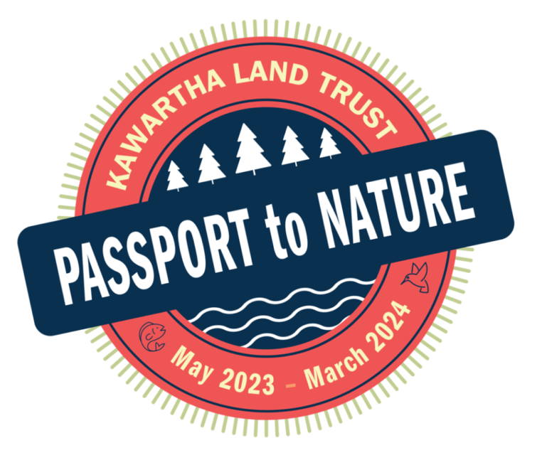 Kawartha land trust passport to nature logo