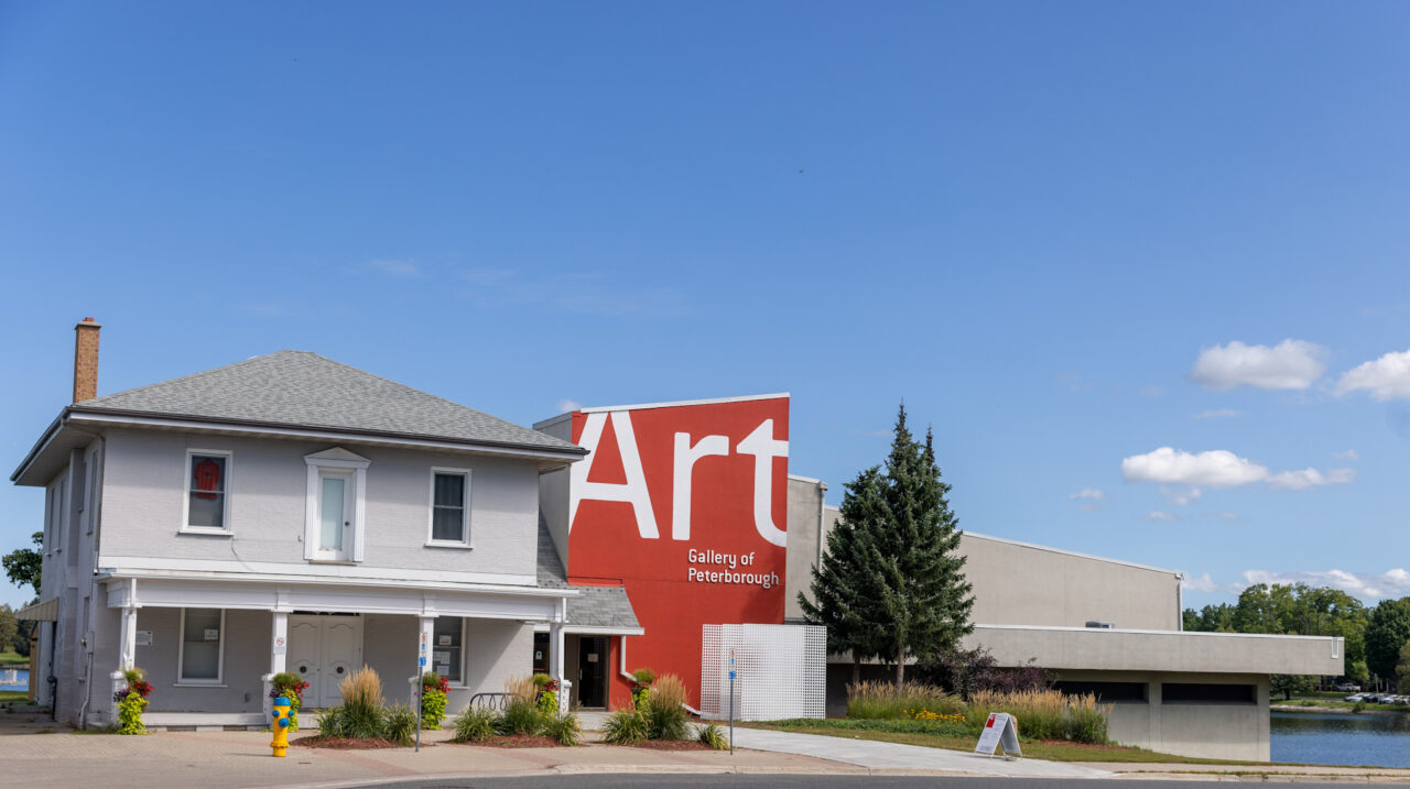 exterior of the art gallery of peterborough