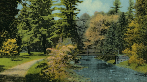 painting of a park